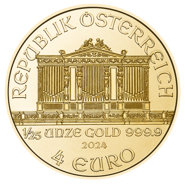 1/25 oz Au Viedenský Filharmoniker