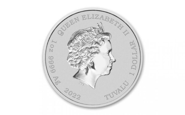 1oz Strieborná Minca James Bond 007 2022