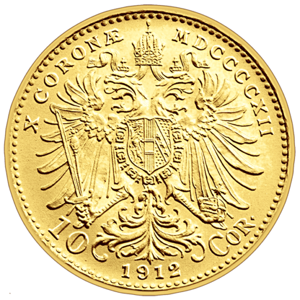 10 Koruna 1912 Novoražba