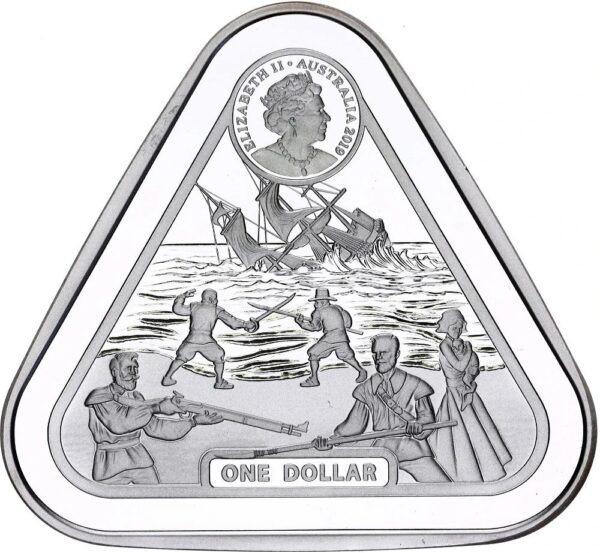 1oz Strieborná Minca Batavia 2019