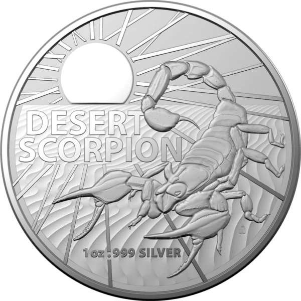 1oz Strieborná Minca Púštny Škorpión 2022