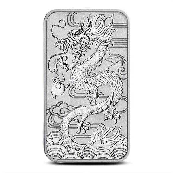 1oz Strieborná Minca Drak 2018
