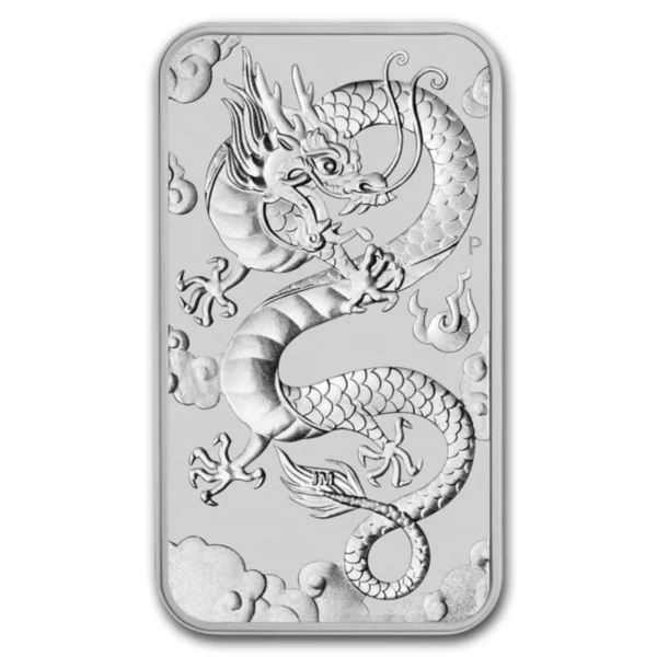 1oz Strieborná Minca Drak 2019