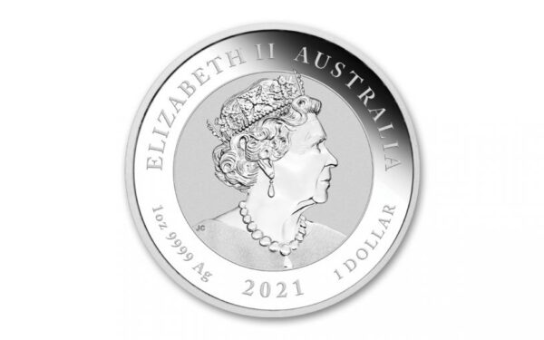 1oz Strieborná Minca Drak 2021