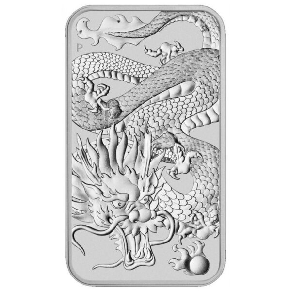 1oz Strieborná Minca Drak 2022