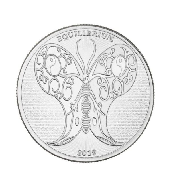 1oz Strieborná Minca Equilibrium 2019