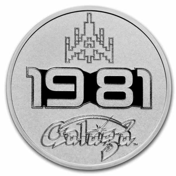 1oz Strieborná Minca Galaga 2021