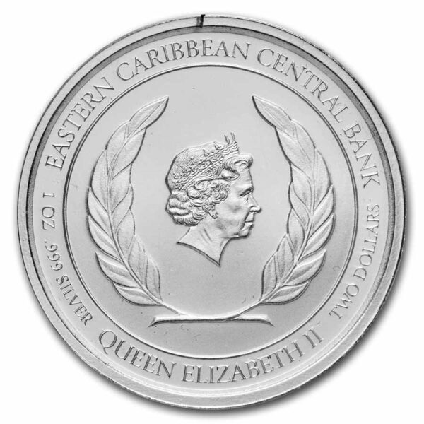 1oz Strieborná Minca Vráskavec Svätý Vincent a Grenadíny 2021