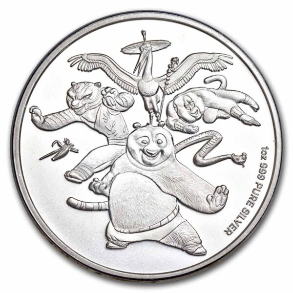 1oz Strieborná Minca Kung Fu Panda 2023