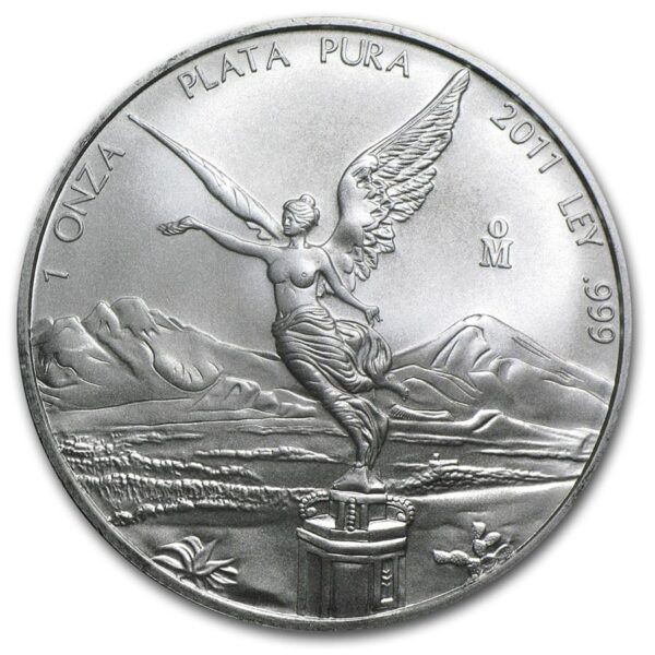 1oz Strieborná Minca Libertad Mexiko 2011
