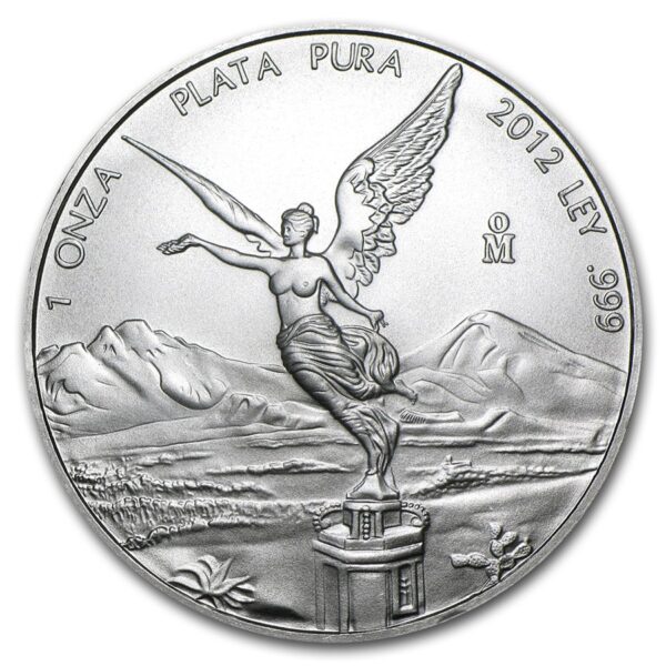 1oz Strieborná Minca Libertad Mexiko 2012