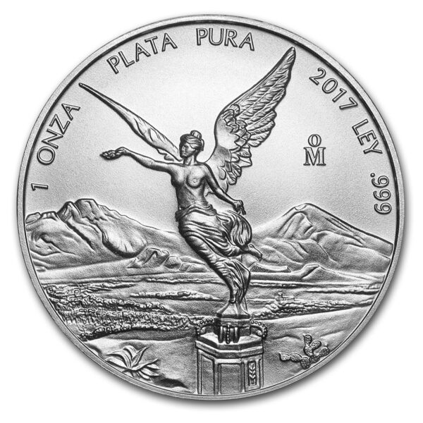 1oz Strieborná Minca Libertad Mexiko 2017