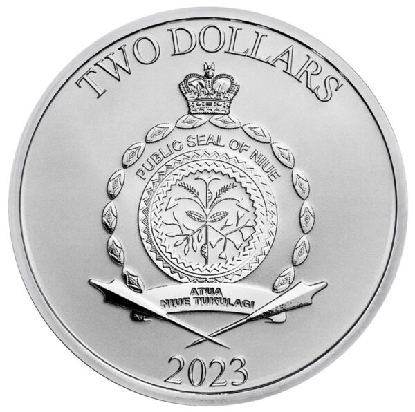 1oz Strieborná Minca Mickey Mouse a Káčer Donald 2023