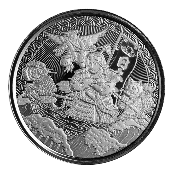 1oz Strieborná Minca Momotaro Samoa 2021