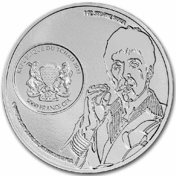 1oz Strieborná Minca Zjazvená Tvár 2023