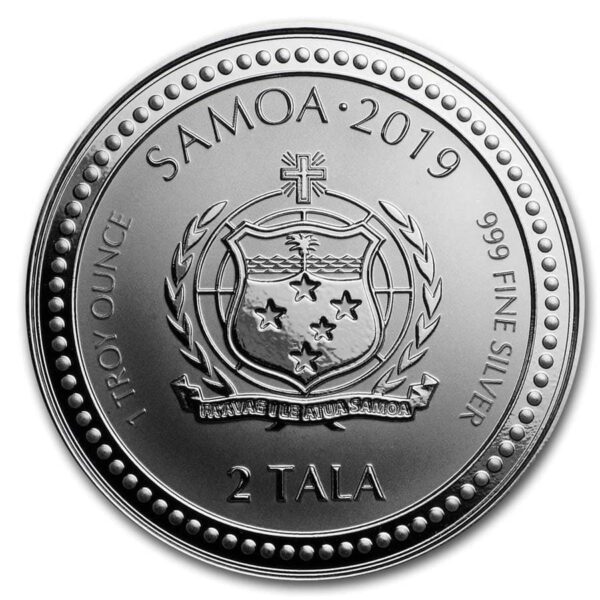 1oz Strieborná Minca Morský Koník Samoa 2019
