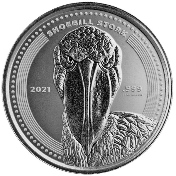 1oz Strieborná Minca Člnozobec Kongo 2021