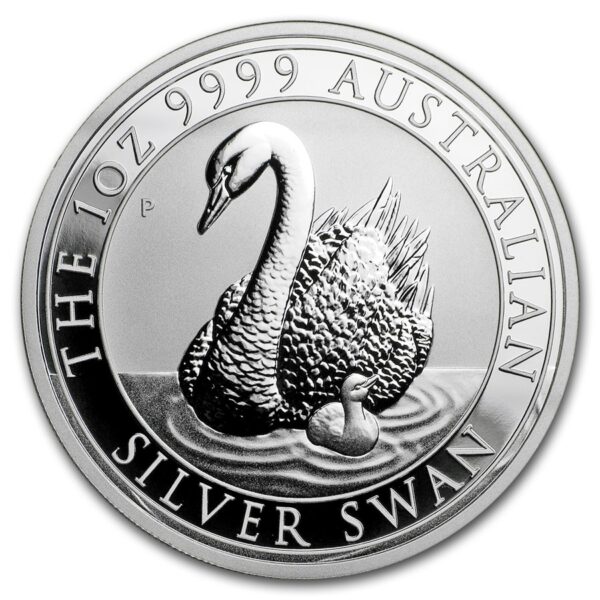 1oz Strieborná Minca Strieborná Labuť 2018