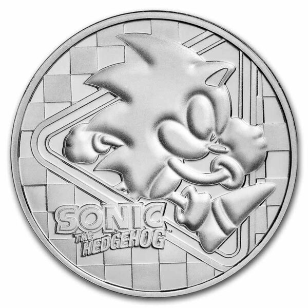 1oz Strieborná Minca Ježko Sonic 2022