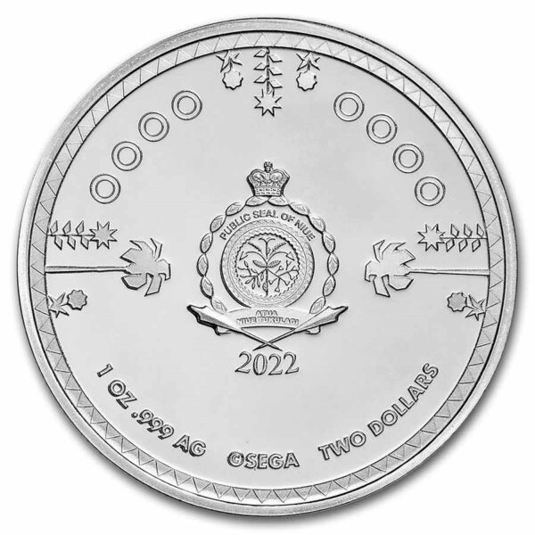 1oz Strieborná Minca Ježko Sonic 2022 farebná