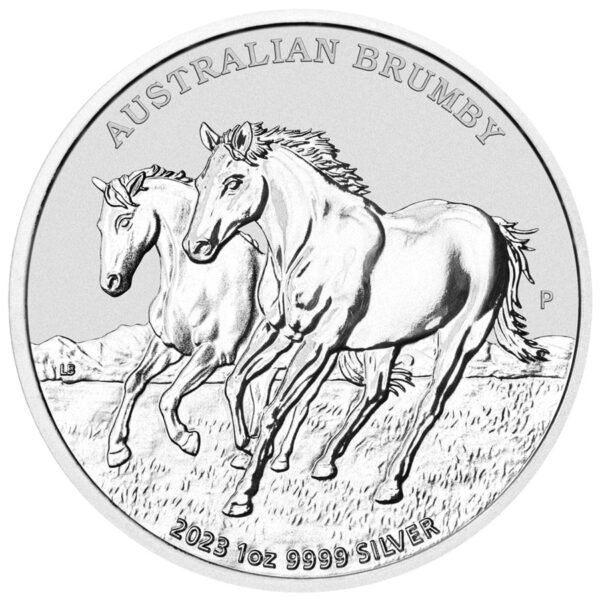 1oz Strieborná Minca Brumby 2023