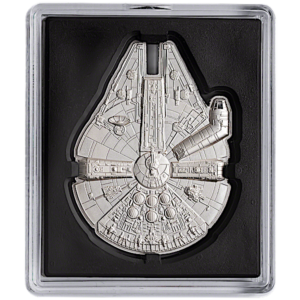 2oz Strieborná Minca Hviezdne Vojny: Millennium Falcon 2023