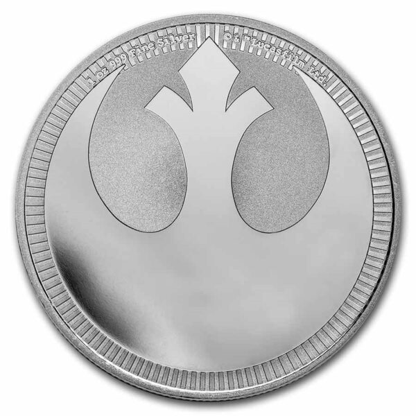1oz Strieborná Minca Hviezdne Vojny: Aliancia Rebelov 2022