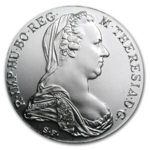 1oz Strieborná Minca 1780 toliar Mária Terézia